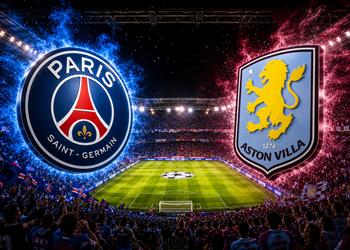 موعد والقنوات الناقلة لمباراة باريس سان جيرمان وأستون فيلا اليوم في كأس السوبر الأوروبي والمعلقين