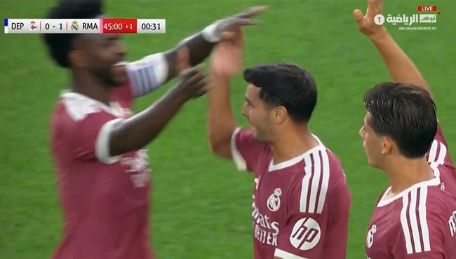 اهداف مباراة ريال مدريد وديبورتيفو لاكورونيا الودية