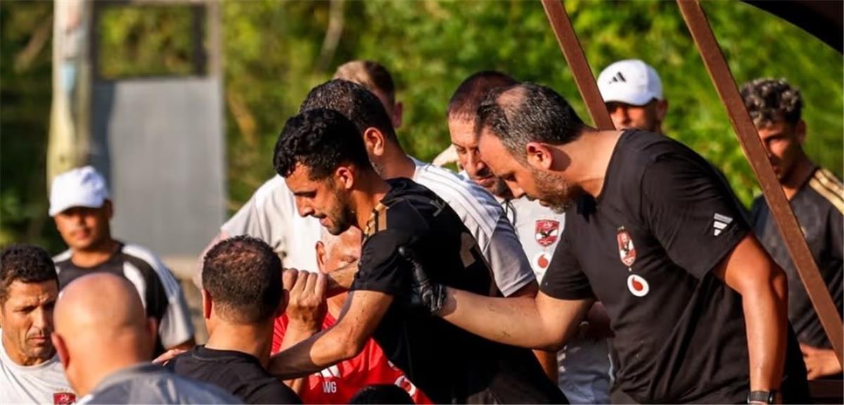 مدة غياب يوسف بلعمري عن الأهلي بعد إصابته بقطع في الرباط الصليبي 