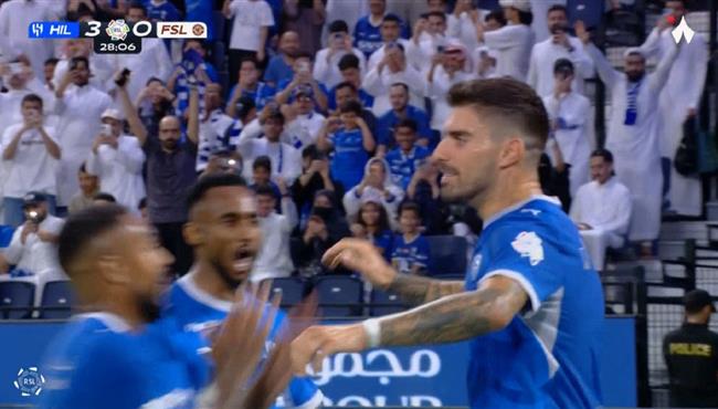 هدف روبين نيفيز في مرمي الفيصلي بالدوري السعودي