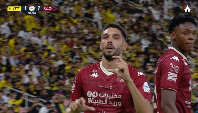هدف تعادل الخلود مع الاتحاد 1 1 الدوري السعودي