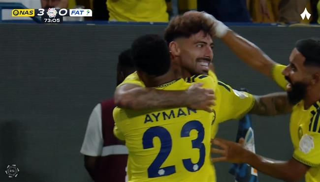 هدف النصر الثالث في مرمي الفتح بالدوري السعودي
