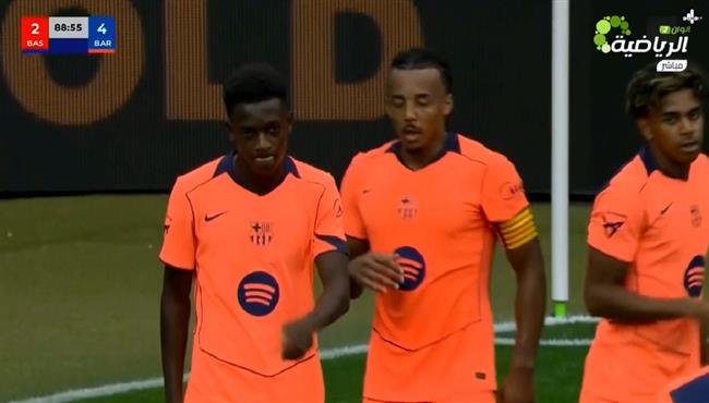 هدف برشلونة الرابع في مرمي بازل