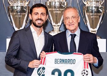 برناردو سيلفا حققت حلمي في ريال مدريد وهكذا أشعر عندما أرى كؤوس دوري أبطال أوروبا