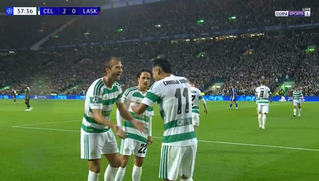 اهداف مباراة سيلتيك ولاسك لينز 3 0 دوري ابطال اوروبا