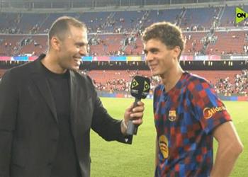 حمزة عبد الكريم فليك يتحدث معي كأنني لاعب قديم ومحمد صلاح قدوة