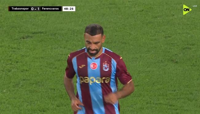 محمد صلاح كاد ان يسجل هدف امام فيرينسفاروش بالدوري الاوروبي