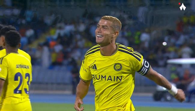 هدف رونالدو الرائع في مرمي الرياض بالدوري السعودي