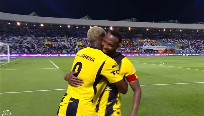 هدف الاتحاد الاول في مرمي القادسية بالدوري السعودي