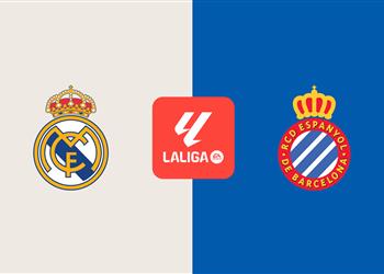 موعد والقناة الناقلة لمباراة ريال مدريد وإسبانيول اليوم في الدوري الإسباني.. والمعلق