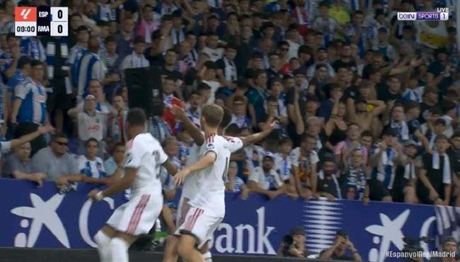 اهداف مباراة ريال مدريد واسبانيول في الدوري الاسباني