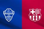موعد والقناة الناقلة لمباراة برشلونة وإلتشي اليوم في الدوري الإسباني.. والمعلق
