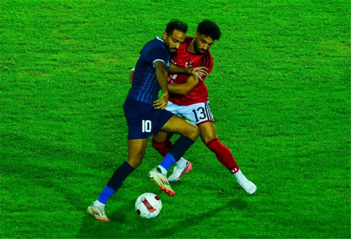 رجل مباراة الأهلي والشرقية إنبي في الدوري المصري