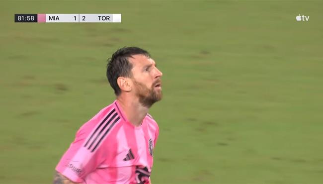 هدف ميسي في مرمي تورونتو بالدوري الامريكي