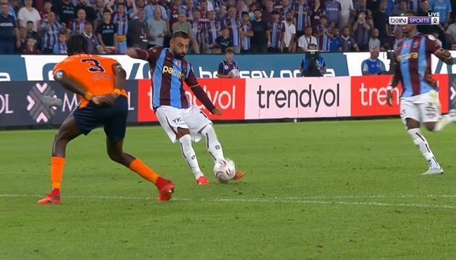 محمد صلاح كاد ان يسجل هدف رائع في مرم باشاك شهير بالدوري التركي
