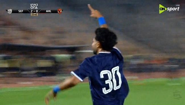 هدف الشرقية انبي الثاني الرائع في مرمي الاهلي بالدوري المصري