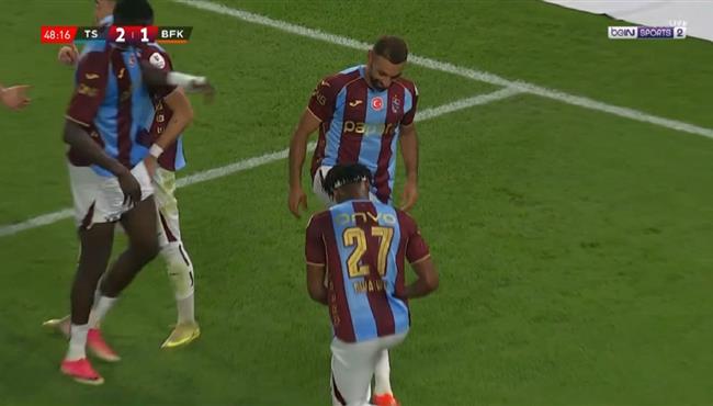 ملخص لمسات محمد صلاح في مباراة طرابزون وباشاك شهير بالدوري التركي