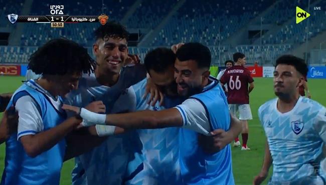 اهداف مباراة سيراميكا كليوباترا والقناة 1 2 الدوري المصري