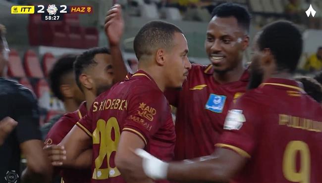 هدف الحزم الثاني في مرمي الاتحاد بالدوري السعودي