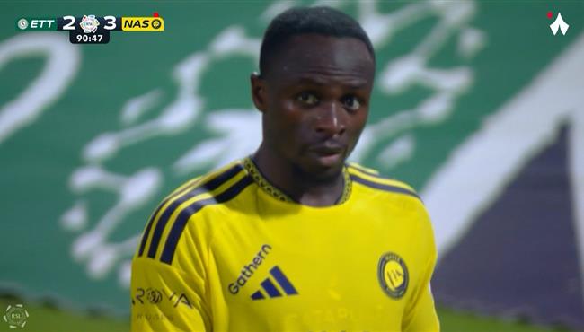 هدف ساديو ماني الثاني القاتل في مرمي الاتفاق بالدوري السعودي