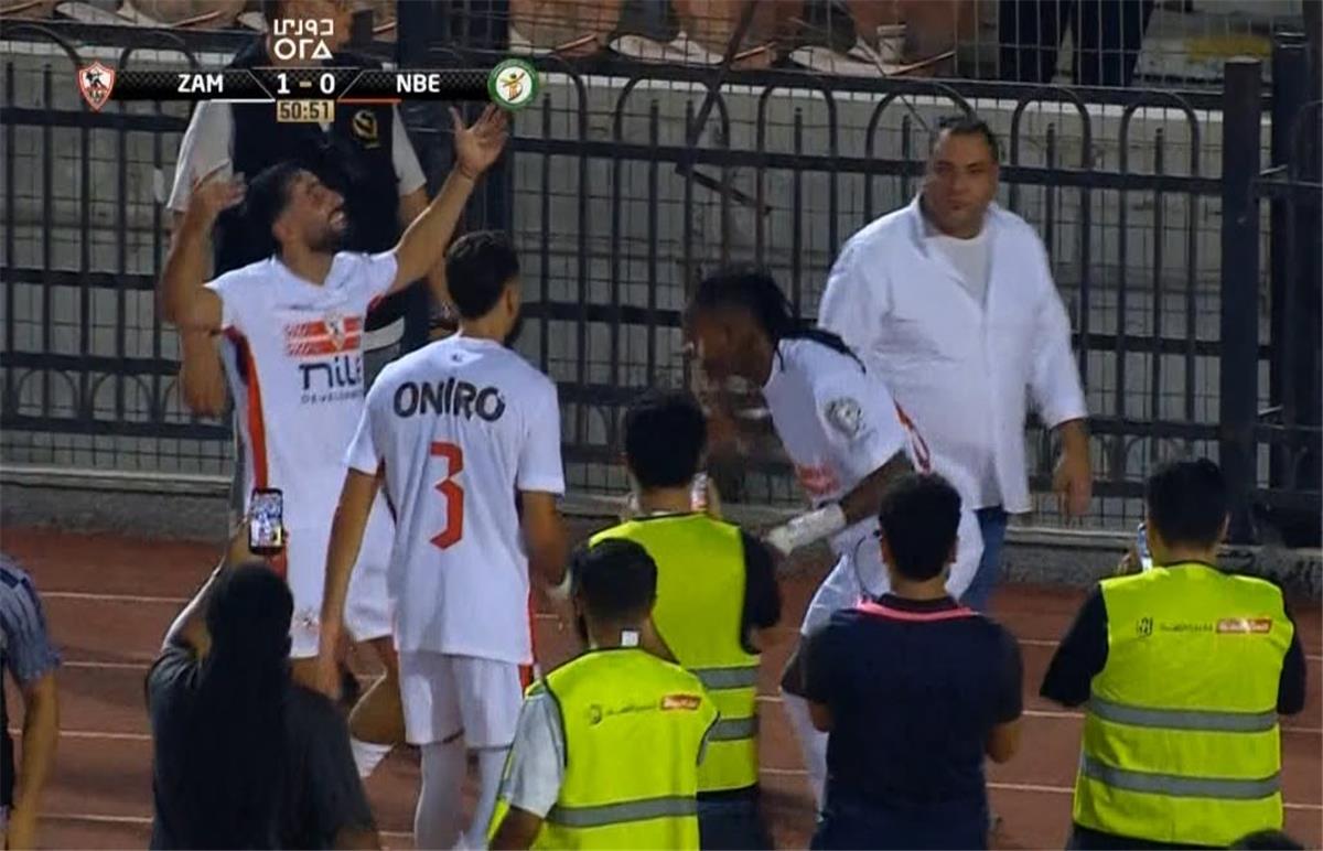 فيديو | شيكو بانزا يسجل هدف الزمالك الأول أمام البنك الأهلي