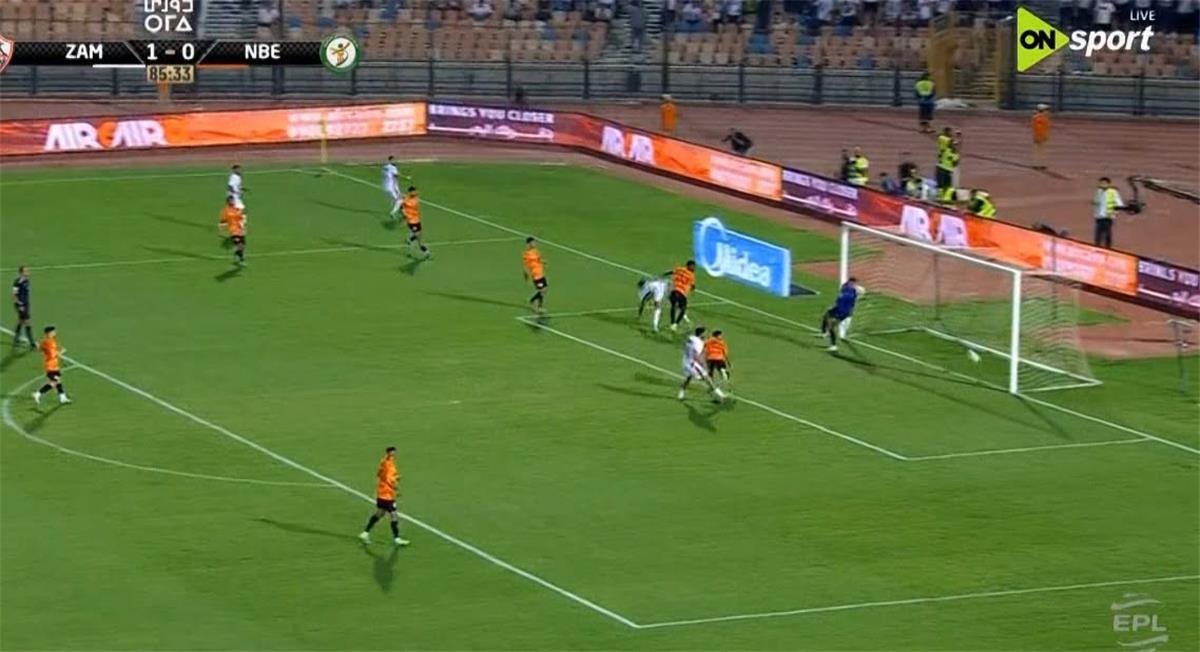 فيديو | حسام أشرف يسجل هدف الزمالك الثاني أمام البنك الأهلي