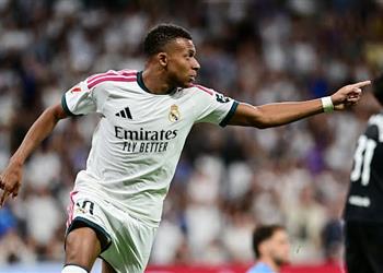 فيديو الهاتريك مبابي يسجل هدف ريال مدريد الرابع أمام ريال سوسيداد