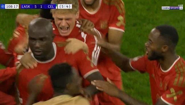 اهداف مباراة سيلتيك ولاسك لينز 1 5 دوري ابطال اوروبا
