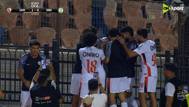اهداف مباراة الزمالك والبنك الاهلي في الدوري المصري
