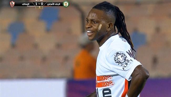 هدف شيكو بانزا في مرمي البنك الاهلي بالدوري المصري