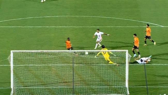 ياو أنور يهدر هدف محقق امام الزمالك بالدوري المصري