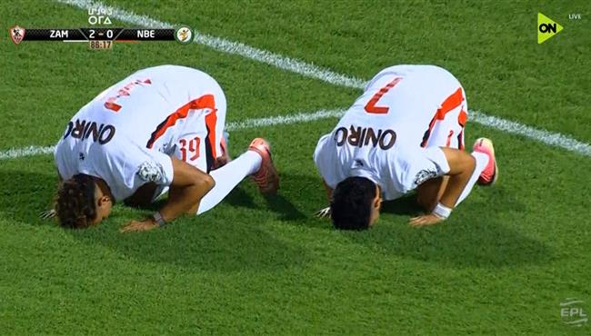 هدف حسام اشرف في مرمي البنك الاهلي بالدوري المصري