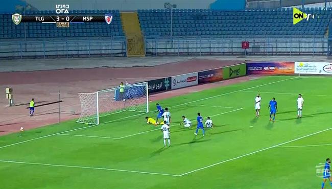 هدف السويس بتروجيت الاول في مرمي طلائع الجيش بالدوري المصري
