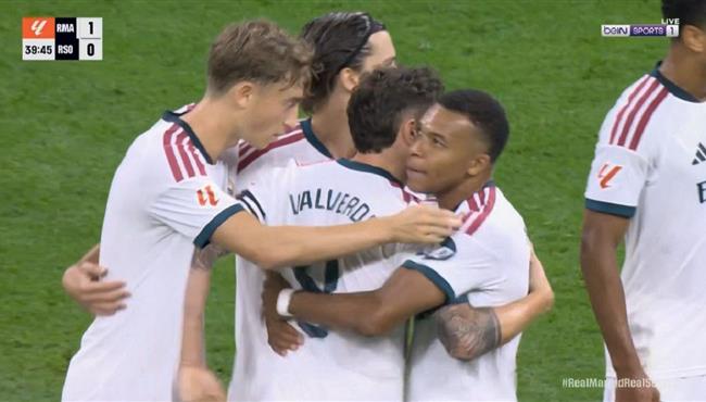 اهداف مباراة ريال مدريد وريال سوسيداد في الدوري الاسباني