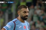 ماذا قدم محمد صلاح في مباراة طرابزون سبور وفيرينكفاروس في ملحق الدوري الأوروبي؟