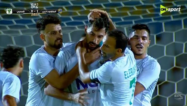 اهداف مباراة المصري والمقاولون العرب في الدوري المصري
