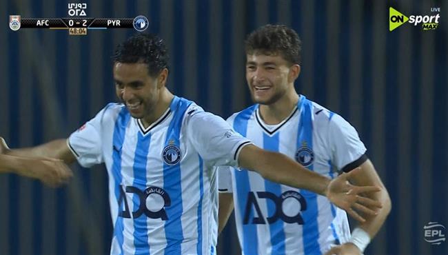 هدف عودة الفاخوري الرائع في مرمي ابو قير للاسمدة بالدوري المصري
