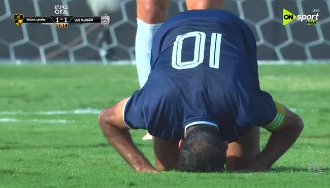 هدف محمود كهربا في مرمي وادي دجلة بالدوري المصري