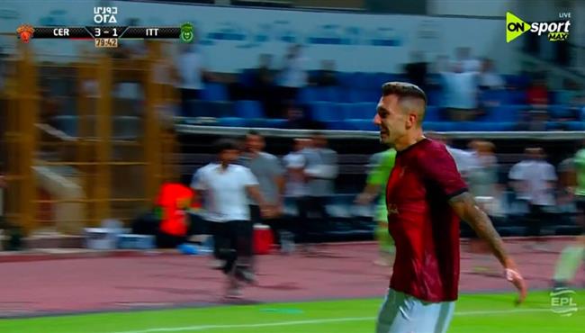 هدف جراديشار في مرمي الاتحاد السكندري بالدوري المصري