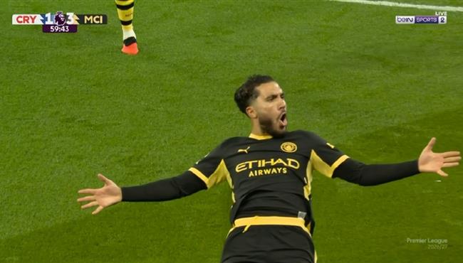 هدف ريان شرقي الثاني الرائع في مرمي كريستال بالاس بالدوري الانجليزي