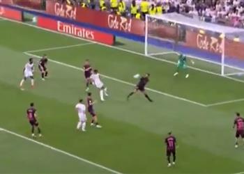 فيديو مبابي يسجل هدف ريال مدريد الثالث أمام ملقا