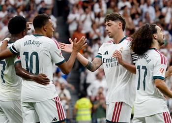 فيديو ريال مدريد يدك شباك ملقا برباعية نظيفة في الدوري الإسباني