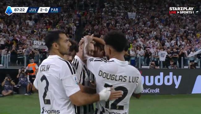 اهداف مباراة يوفنتوس وبارما 2 0 الدوري الايطالي