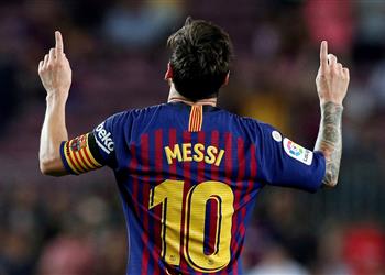 برشلونة يوجه رسالة إلى ميسي بعد اعتزاله اللعب مع الأرجنتين