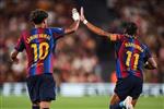 فيديو | كاميو يسجل هدف رايو فاليكانو الأول.. ورافينها يرد بالتعادل لـ برشلونة