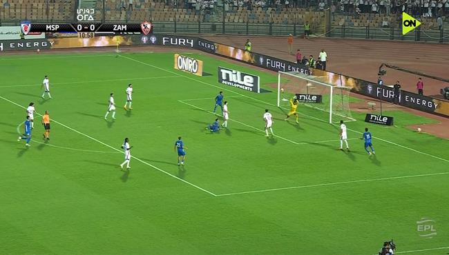 العارصة تحرم منتخب السويس بتروجيت من تسجيل هدف امام الزمالك في الدوري المصري