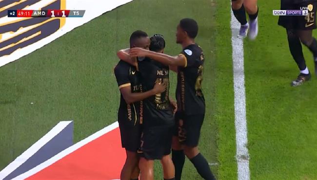 هدف تعادل اميد سبورتيف مع طرابزون سبور 1 1 الدوري التركي