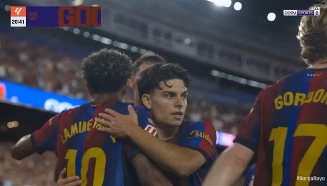 اهداف مباراة برشلونة ورايو فاليكانو في الدوري الاسباني