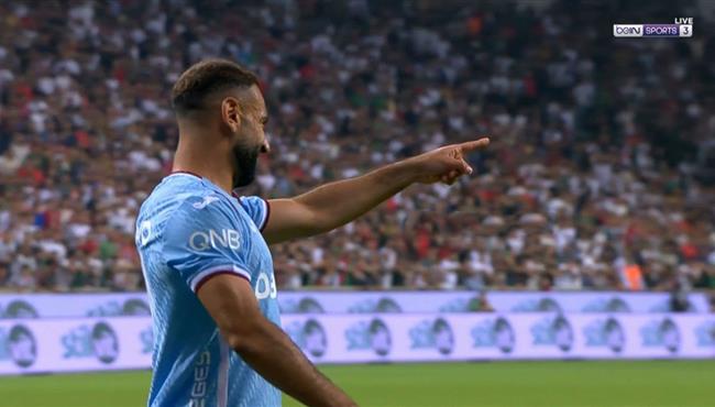 ملخص لمسات محمد صلاح في مباراة طرابزون سبور واميد سبورتيف بالدوري التركي