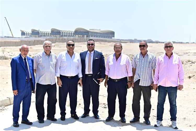 تسلم ارض نادي الزمالك